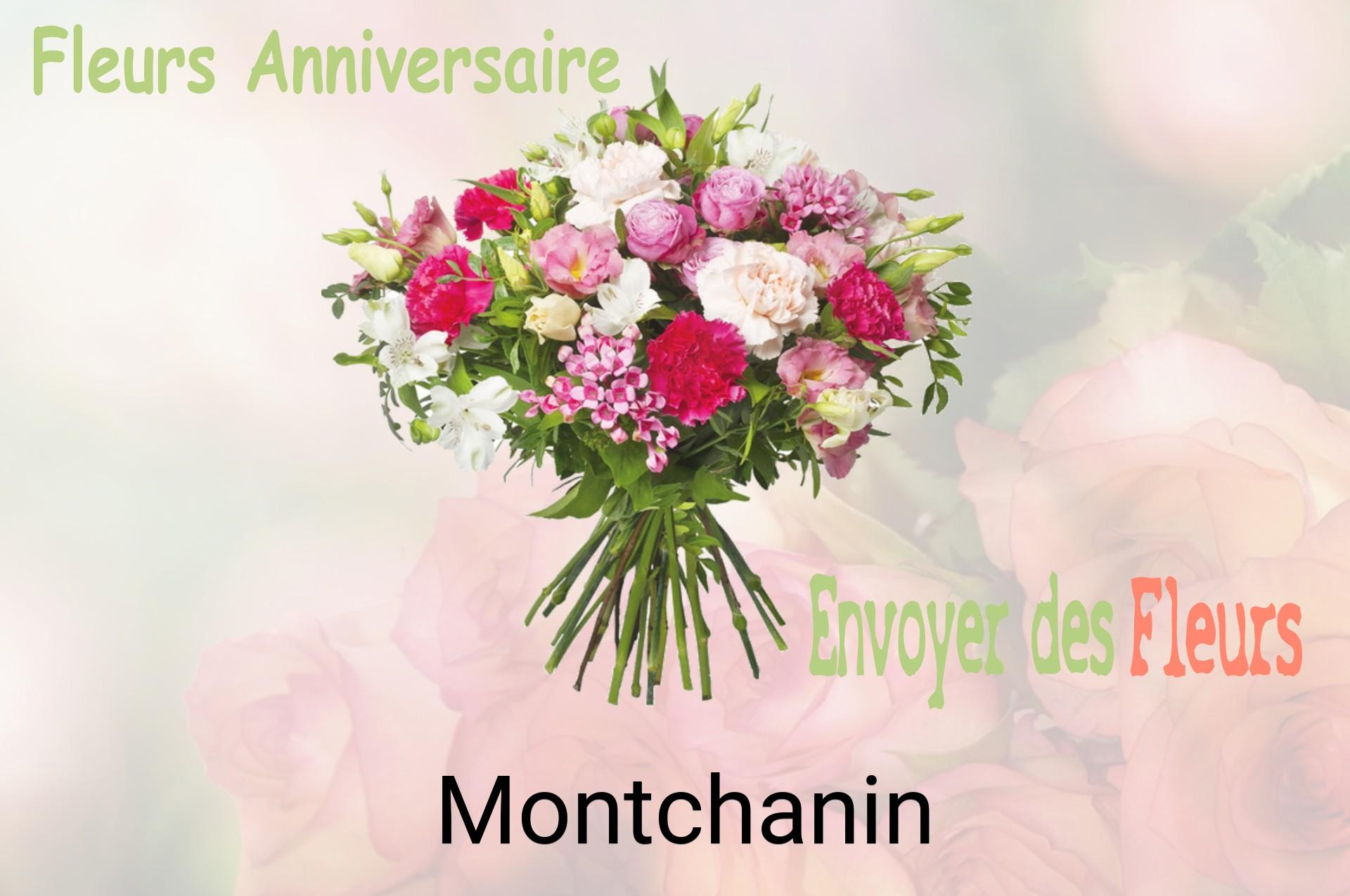 Bouquet de fleurs d’anniversaire livré à Montchanin