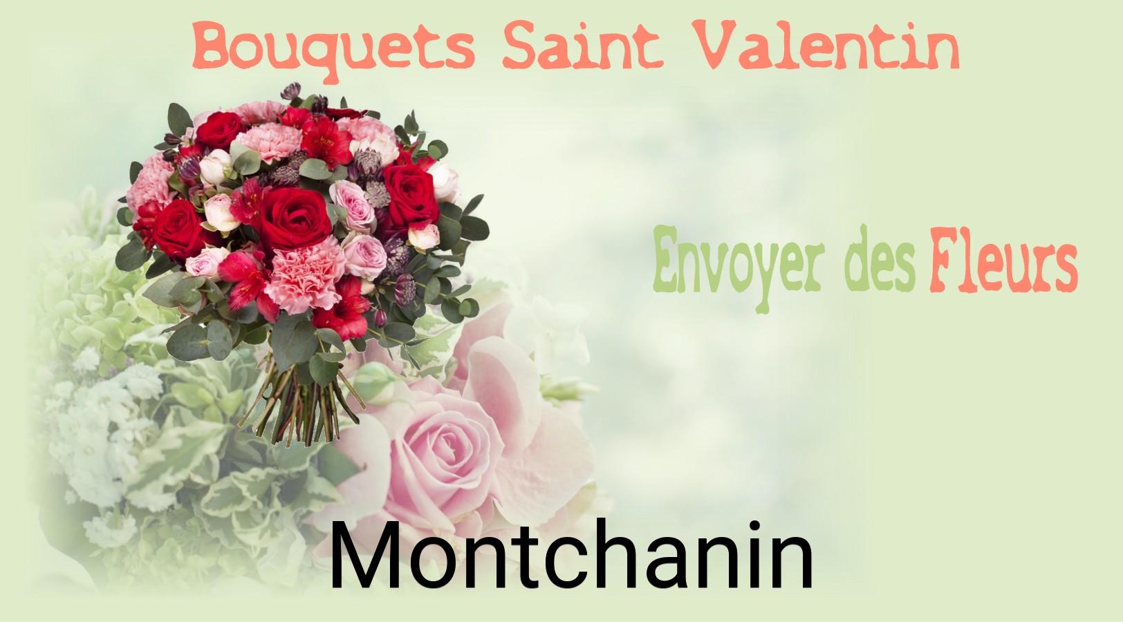 Roses de Saint-Valentin livrées à Montchanin